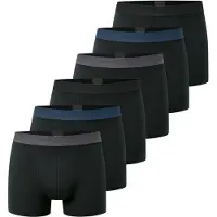 Schiesser Boxershorts "Boxershort 6PACK Shorts "95/5" 6er Pack"