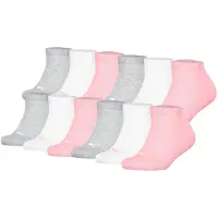 Puma Kinder Sneakersocken, 12er Pack - Plain Sneaker 12P, Logo, einfarbig