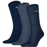 Puma Kurzsocken "Socken 3er Pack", Damen, Gr. 39-42, blau, Obermaterial: 65% Baumwolle CO. 28% Polyester PES. 5% Polyamid PA. 2% Elasthan EL., Socken Kurzsocken