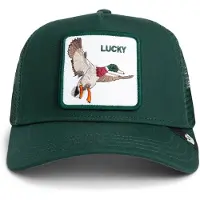 GOORIN BROS. Snapback Cap GOORIN BROS. "Cap OG Trucker", Damen, grün (the lucky duck), Obermaterial: 57% Polyester PES. 43% Baumwolle CO., Caps Snapback Cap