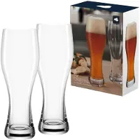 Leonardo Bierglas "Weizenbiergläser Taverna 500 ml 2er Set transparent"