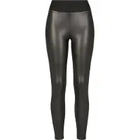 Urban Classics Leggings "Damen Ladies Faux Leather High Waist Leggings"