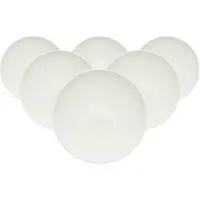 Villeroy & Boch Speiseteller "Coupeteller Royal ø 33 cm 6er Set weiß"