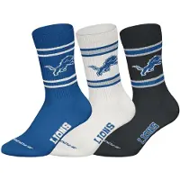 NFL Unisex Socken, 3er Pack - Teams, 3Pack Crew Socks, Football, Logo, Baumwollmischung