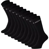 Jack & Jones Kurzsocken "Socken JACBASIC LOGO TENNIS SOCK 10 PACK JNR 10er Pack"