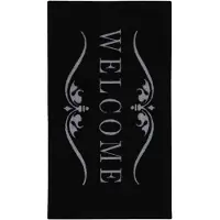 Kayoom Fußmatte "Cosy Entry 125" rechteckig 6 mm Höhe Türmatte, Schmutzfang, welcome, Eingang