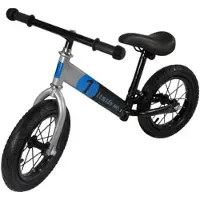 Lemodo Lauflernrad blau mit Luftreifen, Kinderlaufrad 12 Zoll Lufträder, höhenverstellbares Balance Bike