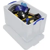 Really Useful Box Aufbewahrungsbox 84SWSTR, 84L, mit Deckel, Kunststoff, weiß, 71 x 44 x 38cm