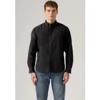 Levi's Levis Langarmhemd "AUTHENTIC BUTTON DOWN" mit Ton-in-Ton Logostickerei auf der Brust