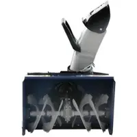 BullMach Zweistufige Anbau-Schneefräse für SS 80 - 55 cm Fräse