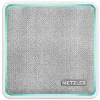 Metzler Türgong 43396, Aufputz, weiß, 25 Melodien & LED-Lichtring, mit Batterie & Funk