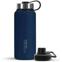 720°DGREE 720DGREE Trinkflasche noLimit Sapphire Blue, 0,95 Liter, Edelstahl, blau, inkl. Sportdeckel