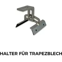 Solar-Haus Unterkonstruktion für 3 PV-Module - Ziegeldach oder Trapezblech (nur Abholung)