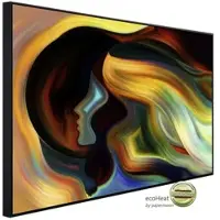 Papermoon Infrarotheizung »EcoHeat - Gesicht der Gefühle«, Matt-Effekt - bunt