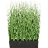 Creativ Green Kunstpflanze Miscanthus Raumteiler, für außen, Höhe 115 cm