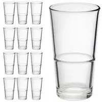Bormioli Rocco Trinkgläser Sestriere 4287020, 370ml, 12 Stück