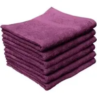 Dyckhoff Handtuch Planet Set, beere, 30 x 50 cm, Gästetuch mit Bordüre, aus 100% Baumwolle, 450 g/m2, 6 Stück