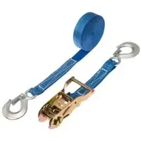 CONACORD Spanngurt 521167, mit Karabiner & Ratsche, 5m x 25mm, blau, Zurrkraft bis 500kg