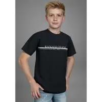 Bruno Banani T-Shirt "Banani Jeans Shirt mit Logoprint für Jungen" Für TEENS. Cooles Logoshirt