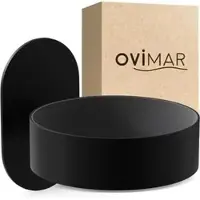 Ovimar Haartrocknerhalter Kvitoya, 81003887, ohne Bohren, aus Edelstahl, 13 x 10 x 11 cm