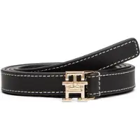 Tommy Hilfiger Gürtel Th Logo 1.5 AW0AW18275 Schwarz 75