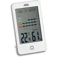 ADE Thermo-Hygrometer WS1700, digital, weiß, von 0 bis 50°C, innen