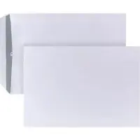 Posthorn Versandtaschen weiß, B5, ohne Fenster, selbstklebend, aus Papier, 500 Stück