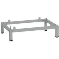 LÜLLMANN Fußgestell 565400, für Planschrank DIN A0, 140 x 15 x 95cm, lichtgrau