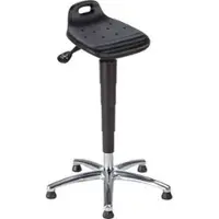 MeyChair Stehhilfe Assistent Futura AF2-PU2, schwarz, Fußkreuz aus Aluminium