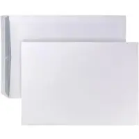 Posthorn Versandtaschen weiß, B4, ohne Fenster, selbstklebend, Kraftpapier,250 Stück