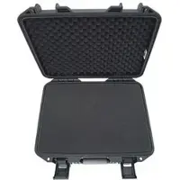 Sinora Transportkoffer 04233-22BK-C abschließbar, Kunststoff, mit Schaumstoff, wasserdicht (IP67), 42 x 22,5 x 33cm