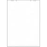 Landré Flipchart-Papier 100050593, blanko / blanko, 65 x 98 cm, 5 x 20 Blatt