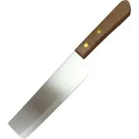 Kiwi Kochmesser Thailand Nr. 172, mit Holzgriff, Edelstahl (SUS420J2), Klingenlänge 16 cm