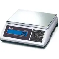 CAS Software CAS Digitalwaage EDH-6, Inventurwaage, bis 6kg, mit Zählfunktion, Teilung 0,2g