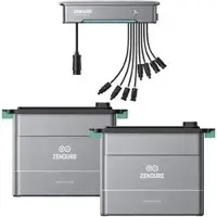 Zendure Stromspeicher Hyper 2000, 2x AB2000X, Set, 3,84kWh, erweiterbar, Speicher für Balkonkraftwerk