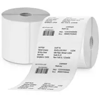 G&G Thermoetikette für GG-TD1200C weiss