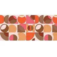 Architects Paper Fototapete "Atelier 47 Circles Artwork 3" geometrisch glatt Vlies, Wand, Schräge, Decke