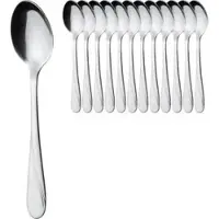 Gräwe Kaffeelöffel Stralsund, 13,5 cm, Edelstahl 18/0, silber poliert, 12 Stück