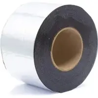 Silisto Bitumenband Reparaturband, alu, 20cm x 10m, wasserdicht, selbstklebend