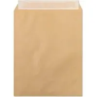 Clairefontaine Versandtaschen 5755C, braun, B4, ohne Fenster, haftklebend, Kraftpapier, 50 Stück