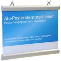 Böttcher-AG Posterleiste DIN A3, Länge 30 cm, Aluminium