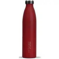 720°DGREE 720DGREE Thermosflasche milkyBottle, Edelstahl, Isolierflasche, Imperial Red / rot, 1 l