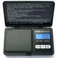 Dipse Taschenwaage St. Pauli, 2038, Teilung 0,01 g, klappbar, Einheiten g / ct / oz / ozt, bis 100 g