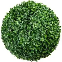 Creativ Green Kunstpflanze Buchsbaumkugel, für außen, Ø 28 cm
