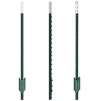 VOSS.farming 10x Metallpfahl T-Pfosten Festzaunsystem 152cm