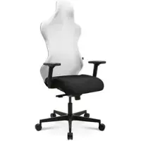 Topstar Gaming-Stuhl Sitness RS Sport, schwarz / weiß, Stoff / Netz, belastbar bis 110 kg