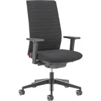 Köhl Bürostuhl TEMPEO 6500 WAVE, AIR-SEAT, schwarz, Stoff, belastbar bis 130 kg