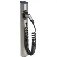 Hesotec electrify Hesotec Wallbox electrify eSat r20 Base, Edelstahl, 22 kW / 32A / 400V, Typ 2, App-fähig, WLAN, RFID, Kabel 4m