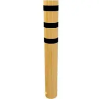 SCHAKE Rammschutzpoller 40324BG, 323 x 2400mm, für Außenbereich, zum Einbetonieren