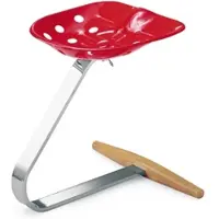 Zanotta - Mezzadro Hocker, rot